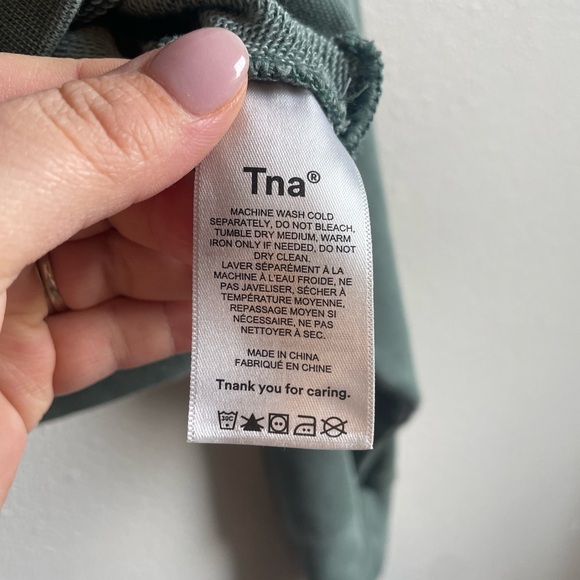 TNA Cropped Crewneck Sweatshirt - Picture 5 of 5